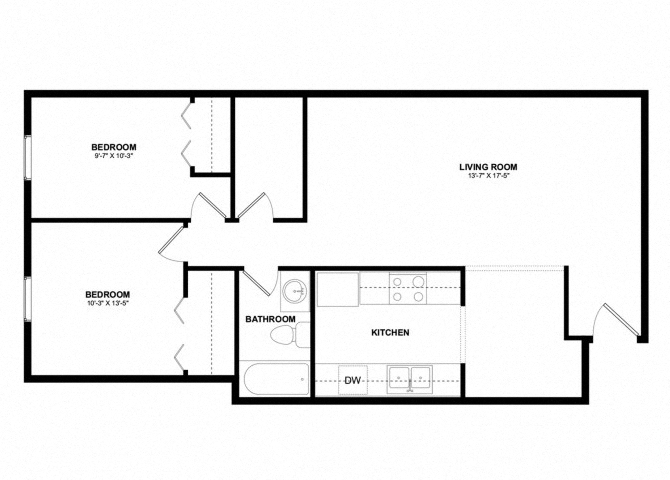 2x1 1100a floor plan